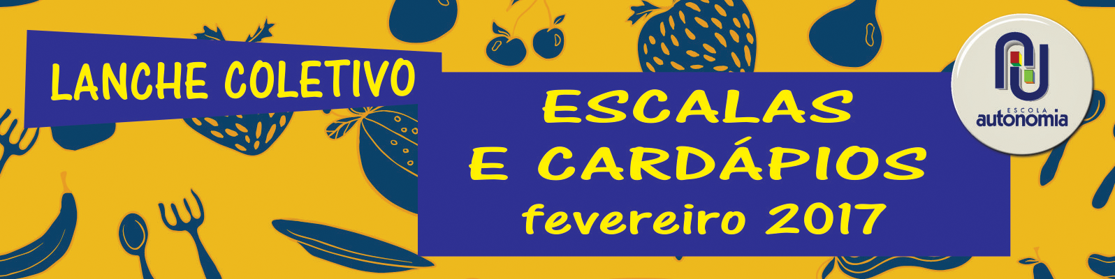 Escalas e Cardápios fev 2017